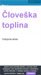 Mobile Screenshot of cloveska-toplina.com